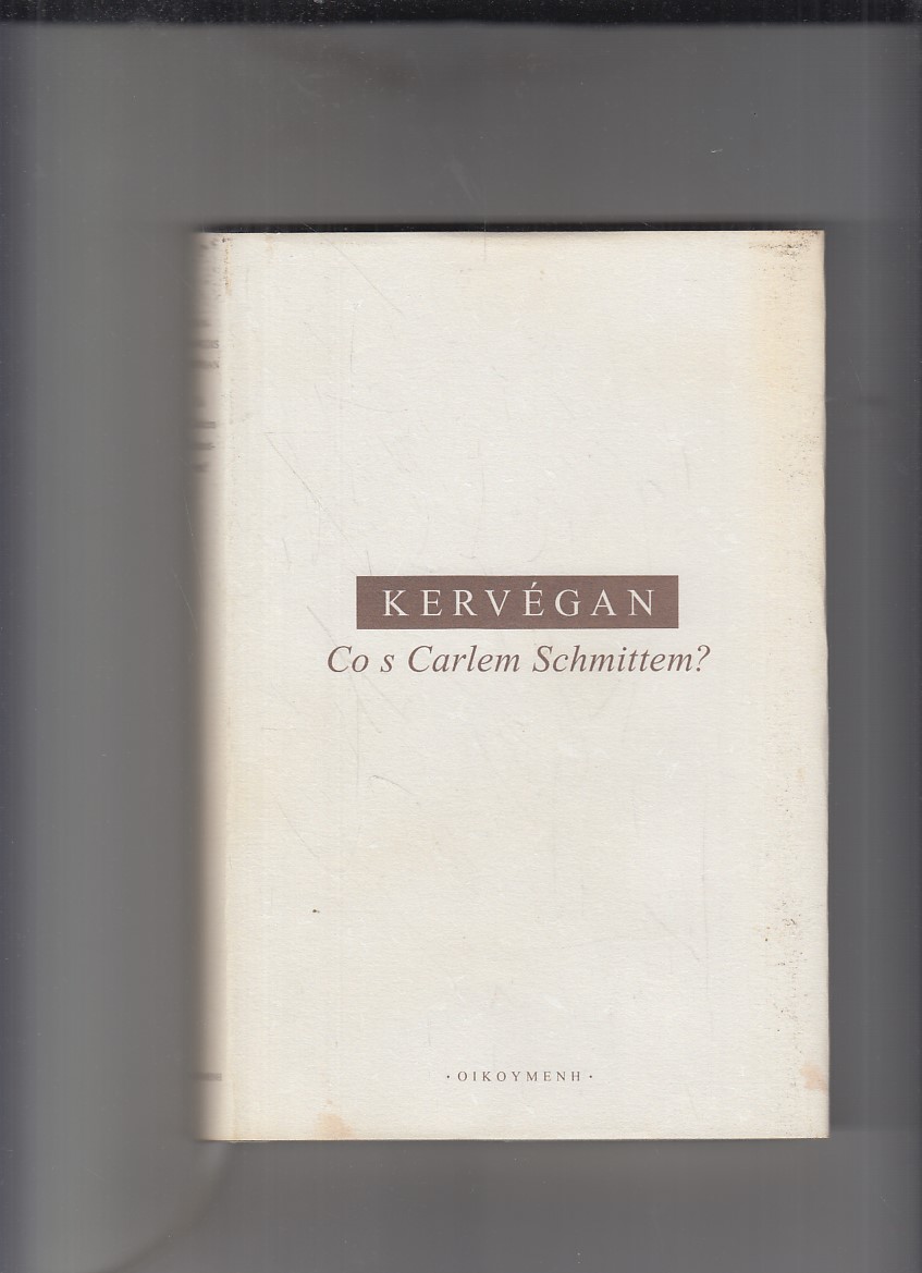 Kervégan FrancoisJean Antikvariát Dana Kurovce